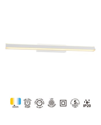 LINEAL * PLAFÓN LED 22W - BLANCO ARENADO